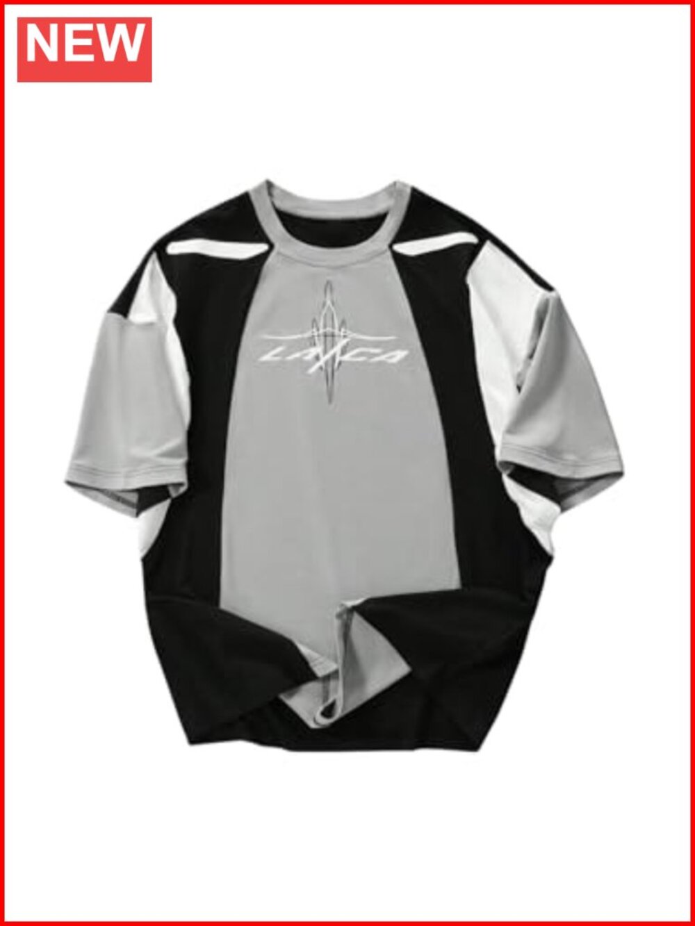 Men's Oversized Graphic Short Sleeve Tee Streetwear Y2k Drop Shoulder